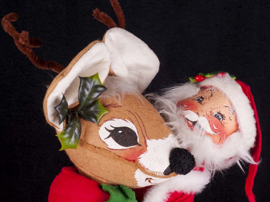 Annalee Reindeer Santa Claus